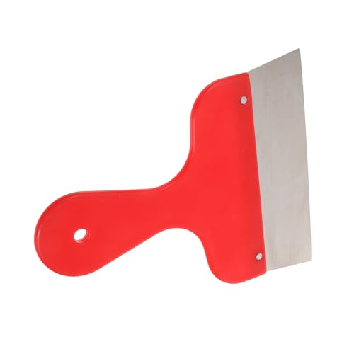 POPETPOP Herramienta Manual para Papel Tapiz de Acero Inoxidable Guía para Recortar Bordes Removedor Multifuncional para Alisar y Despegar Papel Tapiz Uso Profesional Instalación y