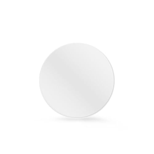 Sunheat 280W Round Frameless Far Infrared Panel Heater, Friendly Electric Heater Panel, Energy Efficent Wall Mounted Indoor Living Room Space, Bedroom, Bathroom IP54 Splash Proof