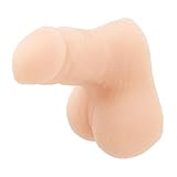 Fleshlight Limpy Packer-Dildo, softes Material, hautfarben, S (10 x 3,0 cm)