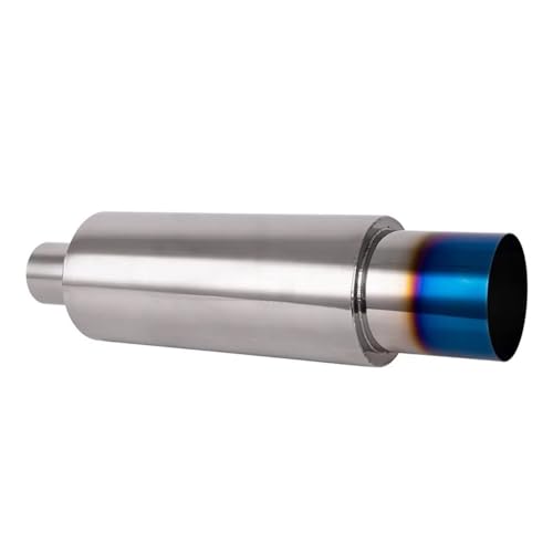 Embout d'échappement voiture en inox avec entrée de 63mm