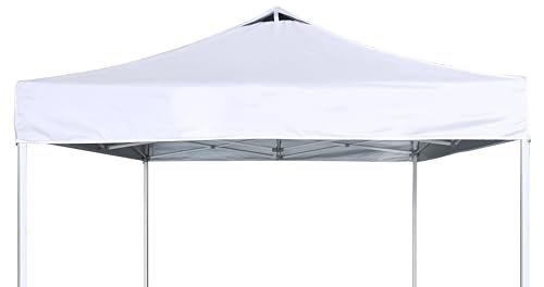 SCOCANOPY Commercial 10x10 Canopy Replacement Top with Air Vent,Canopy Cover ONLY, (White)