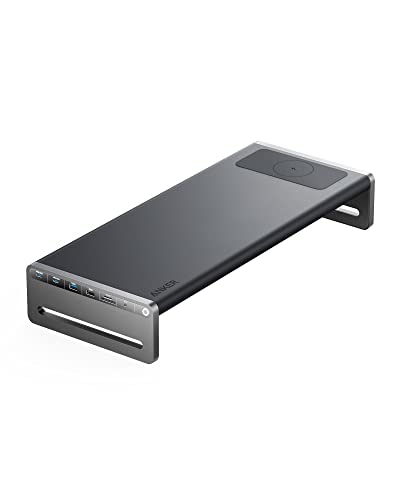 Anker Stacja dokująca USB-C 675 (12 w 1) z portami USB-C 10 Gbps, ekranem HDMI 4K 60Hz, bezprzewodową ładowarką, do Lenovo ThinkPad, MacBook Pro M1 / M2 i innych urządzeń USB-C