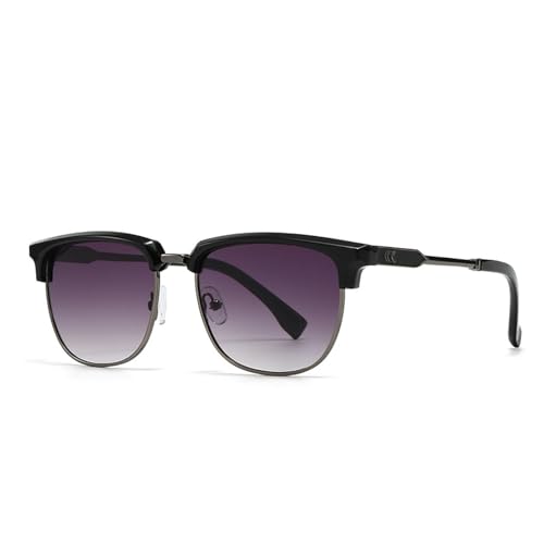Lunettes de soleil vintage homme femme verres dégradés tendance protection UV400