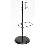 Sani-Hands Floor Stand Holder Black Metal