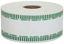 Coin-Tainer Automatic Coin-Wrapper Roll, Dimes, Green, Roll of 1,900