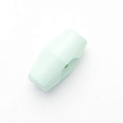 10 Pieces of Baby Duffle Buttons 20mm/25mm/32mm/38mm Wide Baby Toggles - Simply Sew CraftyTM (UK) (20mm - Mint) โ image 1