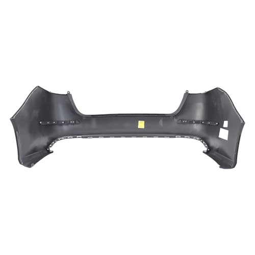 Image of Compatible with Kia Optima 2014-2015 Rear Bumper Cover | Primed, Without Parking Sensor Holes, Sedan, Ready to Paint, OEM 866114C500, KI1100180