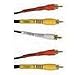 30-1537-25, Cable Assembly Audio 2m 3(RCA) to 3(RCA) PL-PL (5 Items)