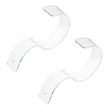 ELAYARD 2 Stück Acryl Gürtel Präsentationsständer für Einzelhandel Kreatives Design Einfache Nutzung für Einkaufszentrum und Gürtelgeschäft