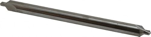 Hertel Combo Drill & Countersink, #5, Solid Carbide, 7/16