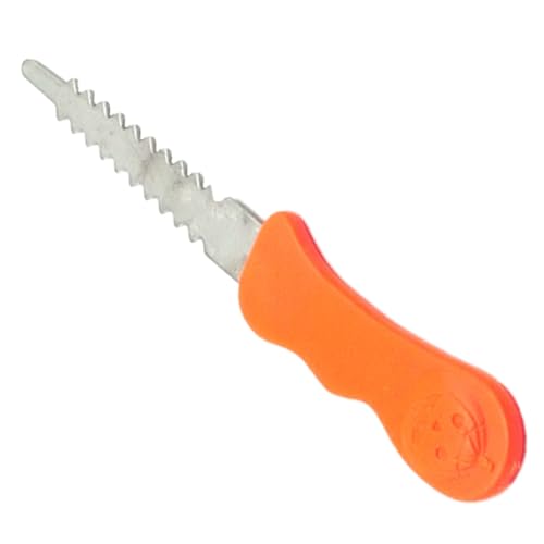 Artibetter Herramienta Profesional de Tallado de Calabaza para Halloween Cuchillo Inoxidable Duradero con Mango Cómodo para Decoraciones y Diseño Detallado
