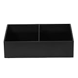 IMIKEYA Teebeutel Organizer aus Pp mit 2 Fächern für Kaffee und Süßigkeiten Wiederverwendbare Aufbewahrungsbox für Milchtee Läden Praktische und Platzsparende Lösung