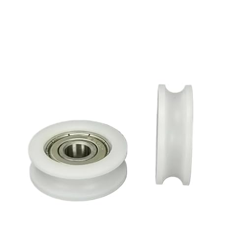 Rouleaux de porte coulissante en nylon U8X30X10 galet de guidage de fenêtre 6mm