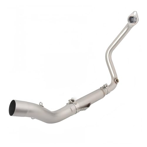 Tuyau d'échappement pour Zontes GK 350 avec silencieux de 51mm
