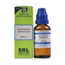 SBL Antimonium Tartaricum 200 CH 30 ML (Pack of 2) (B0CPM8RQTG) Amazon Price History, Amazon Price Tracker