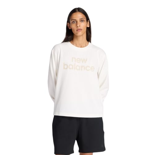 new balance(ニューバランス) レディースリラックスロングスリーブTシャツ 長袖Tシャツ スポーツ (AWT53171)レディース
