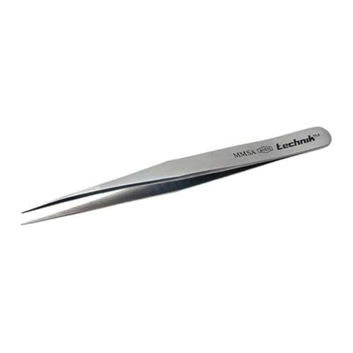 Pince à épiler 3 étoiles de qualité Aven solide en Stainless Steel 5"