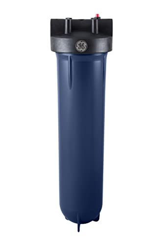 GE Heavy Duty Whole House Water Filtration System, Reduces Sediment, Rust & More, Install Kit & Accessories Included, Filter Not Included, Replace Filter (FXWPT, FXWPX) Every 3 Months, GXWH60T