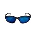 Dakura-Blk Frame/Polarized Aqua Blue Mirror Lenses