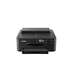 Canon PIXMA TS705a Single Function Inkjet Printer – A4, Print Only – 5 Single Inks – Auto 2-Sided Print – 350-Sheet Input – WiFi, Ethernet Connectivity