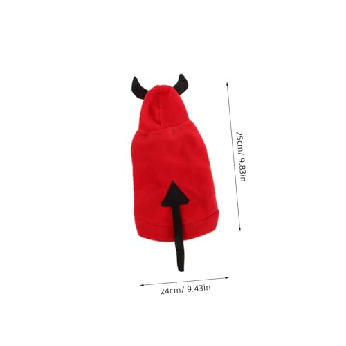 Disfraz Halloween para Perro con Orejas y Cola, Talla S miniatura 2
