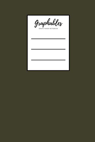 Graphables Graph Paper Notebook: in Woodrush 1, With Graph Grid Paper, Soft Cover, 6 x 9, 300 Pages