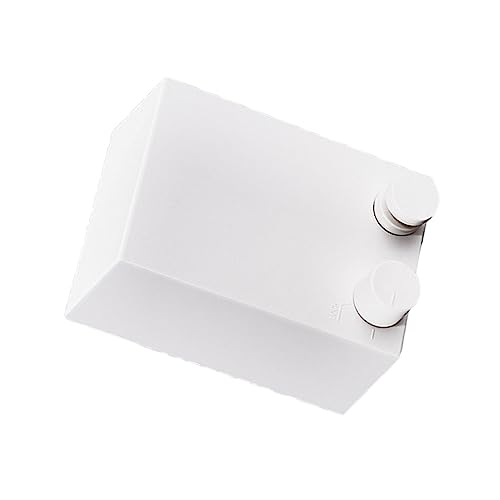KOMBIUDA Retractable Clothesline Portable Windproof Dryer for Indoor Outdoor Use Easy Installation with Screws for Laundry Rv Boat Drying White