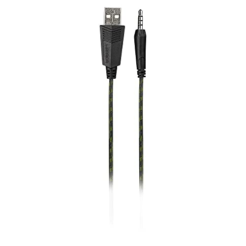Headset Gamer Warrior Rama P3+USB Stereo Adaptador P2 LED - PH299 glide