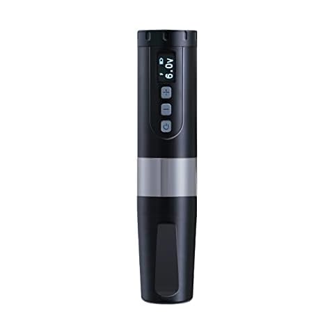 BRONC V2 Tattoo Machine Rotary Pen Style Supply Coreless Motor 2,000mAh Battery Power (Grey) Cover