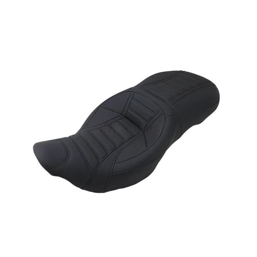 Asiento doble de cuero para Touring Tri Glide y Road King 2009-2022