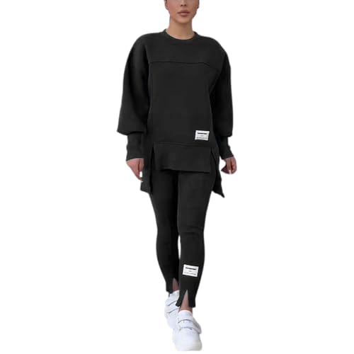 Survêtement de sport femme coupe fendue pour masquer les rondeurs avec style