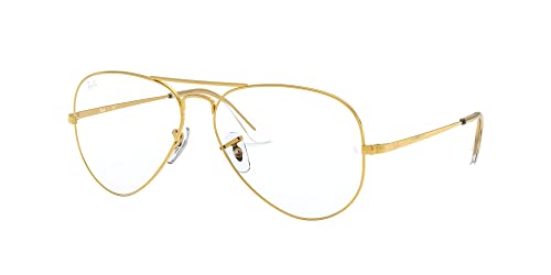 Image of Ray-Ban Unisex Rx6489 Aviator Aviator Prescription Eyeglass Frames