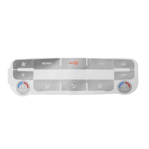 Autocollants de réparation bouton AC S-Max usé argent