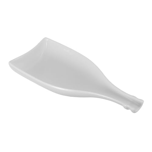 UTHCLO Plato de Forma Botella Vino Bandeja Elegante para Aperitivos y Entrantes para Restaurantes y Hogar
