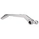 Yctze Hinterradbremspedal-Fußhebel, Motorrad-Hinterradbremshebel-Fußpedal CNC-Aluminium Polierter Ersatz für CBR 600 RR 2007-2012