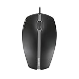CHERRY GENTIX Silent, Kabelgebundene Maus, Leise Tasten ohne Klickgeräusch, Optischer Sensor...