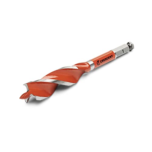 Foret hélicoïdal robuste Crescent CDAG-7545 en acier trempé de 19,1 cm