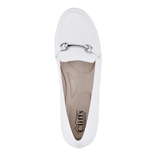 Image of CLIFFS BY WHITE MOUNTAIN Women's Glowing Cushioned Loafer Flat