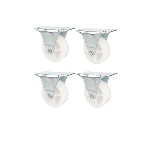 Roues directionnelles en nylon haute densité 2 pouces pour charge lourde et congélateur, 4pcs
