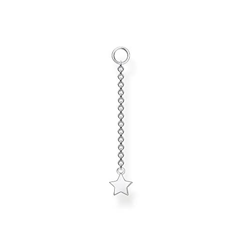 Thomas Sabo Damen Ohrring Anhänger Stern silber, 925 Sterlingsilber Cover