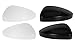 Door Wing Mirror Cover Cap Left Right Side Mirror Cover Wing Cap Housing,Compatible With VW Tiguan MK2 2017 2018 2019 2020 2021 2022 2023(Left Glossy Black)