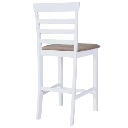 Tabouret de bar confortable assise 62 cm pour éviter le mal de dos