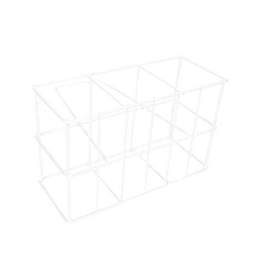 Garneck Portable Bottle Storage Basket Handheld Beer Bottle Rack Iron Craft Organizer for Kitchen Easy to Use and Lightweight for Home Beverage Display and Storage