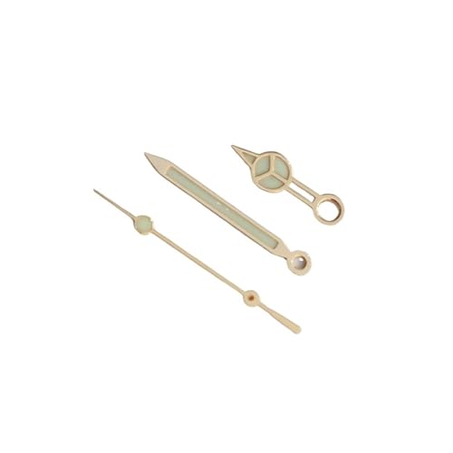 WVTVBYLKLP(売店) SKX007 クラシカルフィット NH34 35 36 38 70 自動巻きムーブメント グリーン針 手(Shiny Gold)