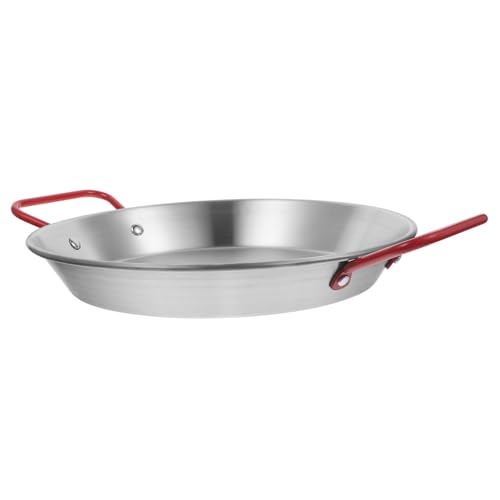 Mobestech Sartén Inoxidable Superficie Antiadherente para Freír Espaguetis y Utensilio de Cocina para Uso Doméstico y Restaurantes