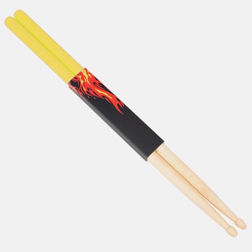 Kisangel Baqueta de Madera de Arce para Batería - 1 Par, Antideslizante para Principiantes, Bandas de Marcha y Kits Acústicos miniatura 6