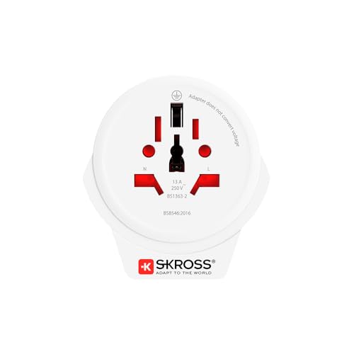 Skross World to Europe USB 1500266 chargeur de voyage pour rester connecté à l'hôtel