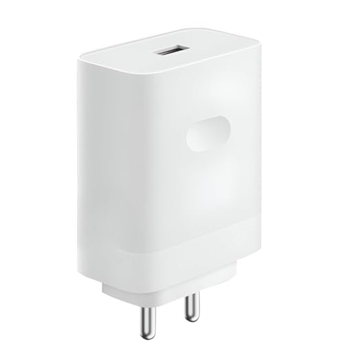 Image of Original 100W Charger Adapter for OnePlus 11R, OnePlus 11, OnePlus Nord CE 4 5G, Only Adaptor, White