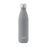 S’well Vacuum Insulated Stainless Steel Water Bottle, Double Wall, 25 oz, Smokey Quartz