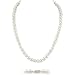 Collier de perles rondes de culture d'eau douce blanches 9-10mm - 0